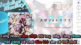 Hololive Vietsub mix by IOSYS Taisetsu Photograph Violet VerFubukiAquaMarineKanataNeneIna [upl. by Igiul]