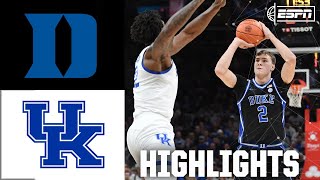 Duke Blue Devils vs Kentucky Wildcats  Full Game Highlights  ESPN College Basketball [upl. by Ericha]