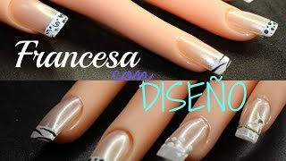 5 TIPOS DE MANICURA FRANCESA CON DISEÑO [upl. by Lamberto229]