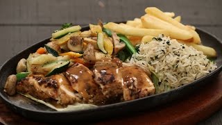 Chicken Sizzler  Majha Kitchen  Sanjeev Kapoor Khazana [upl. by Kei]