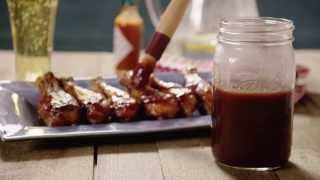 How to Make Barbeque Sauce  Grilling Recipe  Allrecipescom [upl. by Napier]