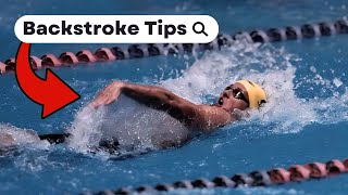 How to master Backstroke  Underwaters amp Turns from a D1 Athlete [upl. by Delfine]