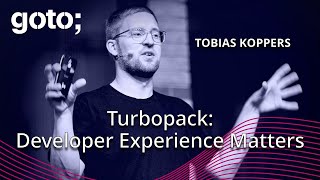 Turbopack DX Matters • Tobias Koppers • GOTO 2023 [upl. by Gile]