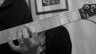 Lonesome Town by Ricky Nelson covered by The Cramps Slow Tutorial Guide [upl. by Walling]