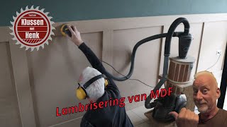 Lambrisering zelf maken  deel 1 [upl. by Rimidalb]