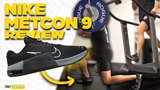 NIKE METCON 9 REVIEW  Not My Favorite Model to Date [upl. by Tanitansy]