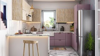 Top 50 Trending Small Kitchen Design Ideas [upl. by Kosak]