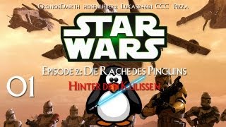 Minecraft Star Wars II  Die Rache des Pinguins  Hinter Den Kulissen 01 FULL HD [upl. by Eislek]