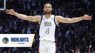 Stephen Curry HIGHLIGHTS vs Germany  USA Basketball [upl. by Skip966]