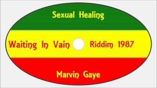 Marvin GayeSexual Healing Waiting In Vain Riddim 1987 [upl. by Haidebez543]