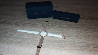 Daniel Wellington Classic Petite Melrose  Damenuhr  Unboxing [upl. by Matt122]