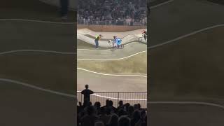 BMX Race France U17 bmxrace bmxracing bmxbike bmxworld bmxfrance indoorbmx [upl. by Jakoba]