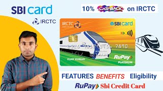 IRCTC SBI Platinum Credit Card Review  SBI IRCTC RuPay Card  Features  Benefits  Eligibility [upl. by Birgit]