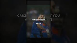 Cricket facts you need to accept part 3🥶 shorts cricket ipl [upl. by Grimaldi]