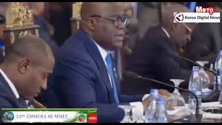 23ème sommet du COMESA Felix Tshisekedi appelle à unir les forces pour créer des opportunités [upl. by Goddart]