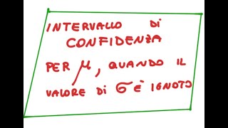 Intervallo Confidenza per vera media quando sigma è ignoto distribuzione t  esercizio risolto [upl. by Carmelle742]