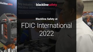 Blackline Safety at FDIC International 2022  Gas Detection Systems  NH3 H2S Cl2 SO2 LEL [upl. by Stoops]