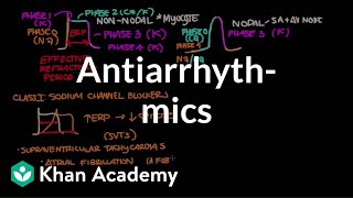 Antiarrhythmics  Circulatory System and Disease  NCLEXRN  Khan Academy [upl. by Plotkin]