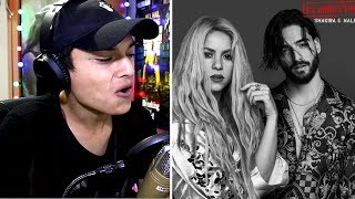 Shakira Maluma  Clandestino  Maluma Shakira Audio Reaccion [upl. by Nyvek]