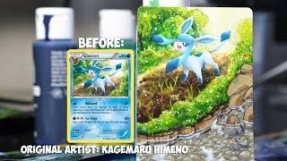 Glaceon Alter  Extended Art Pokemon Cards 10 [upl. by Terrene692]