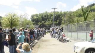 Protesters at Clinton Campaign Event in Logan WV 5 [upl. by Steffy]