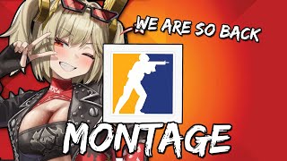 🎵 CHILDISH FLAMINGO🎵 I played a lot of Counter Strike 2 and all i got was this stupid montage video [upl. by Irtak]