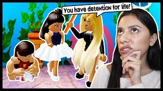 MY SISTER amp I GOT DETENTION FOR LIFE  Roblox Roleplay  Royale High [upl. by Banna184]