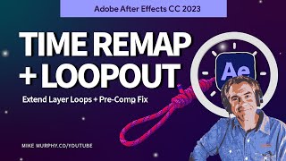 After Effects Time Remapping  LoopOut Expression [upl. by Peggi]