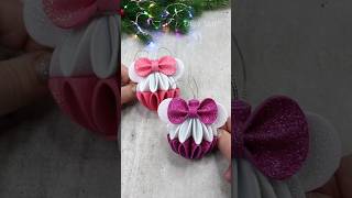 Christmas Ornament DIY  Decorazioni Natalizie christmas diy craft feliznavidad handmade [upl. by Issy]