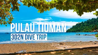 PULAU TIOMAN DIVE TRIP  3 Days 2 Nights Travel Vlog  Travel Malaysia [upl. by Treacy]