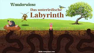 Traumreise für Kinder  Wunderwiese Das unterirdische Labyrinth  Regenwurmgeschichte [upl. by Gnos]