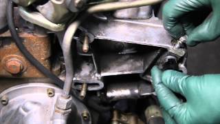 Power Steering Pump How to Perform a V Belt Adjustment [upl. by Ilan]