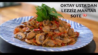 Mantar Sotenin En Lezzetli Hali 🍄 Sebzeli Mantar Sote Oktay Usta Farkıyla [upl. by Adraynek]