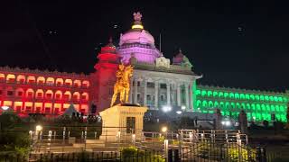 Vidhana Soudha Night View Bangalore [upl. by Kcaj112]