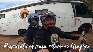 Dia corrido para atravessar a fronteira  será que entramos no Uruguai [upl. by Lehcnom999]