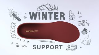 Superfeet® Winter Support Insoles [upl. by Nerfe]