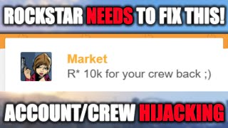 Rockstar You Need To Fix This ASAP AccountCrew Hijacking STILL Happening [upl. by Courtney393]