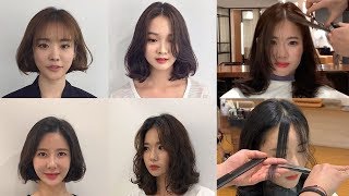 Easy Cute Korean Haircuts 2019 🌼 How to Cut Bangs 🌷 Hair Beauty Styles [upl. by Sedgewick]