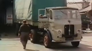 Part 2 1950s BTF quotFerry Loadquot  BRS transport  Tilbury  Antwerp amp Preston  Larne  Pickfords [upl. by Stephan]