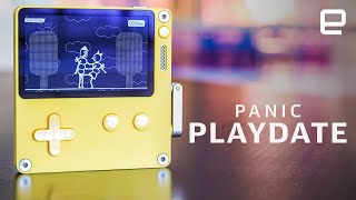 Playdate handson Indie handheld made for indie games [upl. by Pasadis]