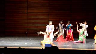 Indian Stick Dance Dandiya Raas at Southern Oregon University International Show [upl. by Brodsky]