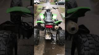 2004 arctic cat dvx 400 walk around and startup [upl. by Nuahsak851]