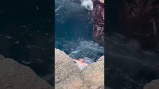 South Point Southpoint  Cliff cliffjumping hawaii bigisland [upl. by Llenrag]