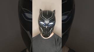 Black Panther Helmet W Eye Lights [upl. by Doykos]