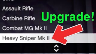 GTA 5 Online How to Upgrade Weapons to MK2 New [upl. by Royden56]