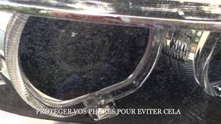 protection ceramique phare polycarbonate cannes st tropez antibes frejus monaco nice paris [upl. by Schuler]