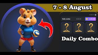 Hamster Kombat Daily Combo For 78 August [upl. by Ettelracs]