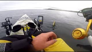 Kayaking Fishing Ireland Culdaff Co Donegal [upl. by Buddy]