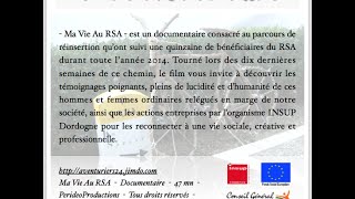 Ma Vie au RSA  Documentaire  47mn [upl. by Assisi]