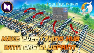 Make ANYTHING With a Single Simple Modular BLUEPRINT  02  Dyson Sphere Program  Let Play [upl. by Eidarb]